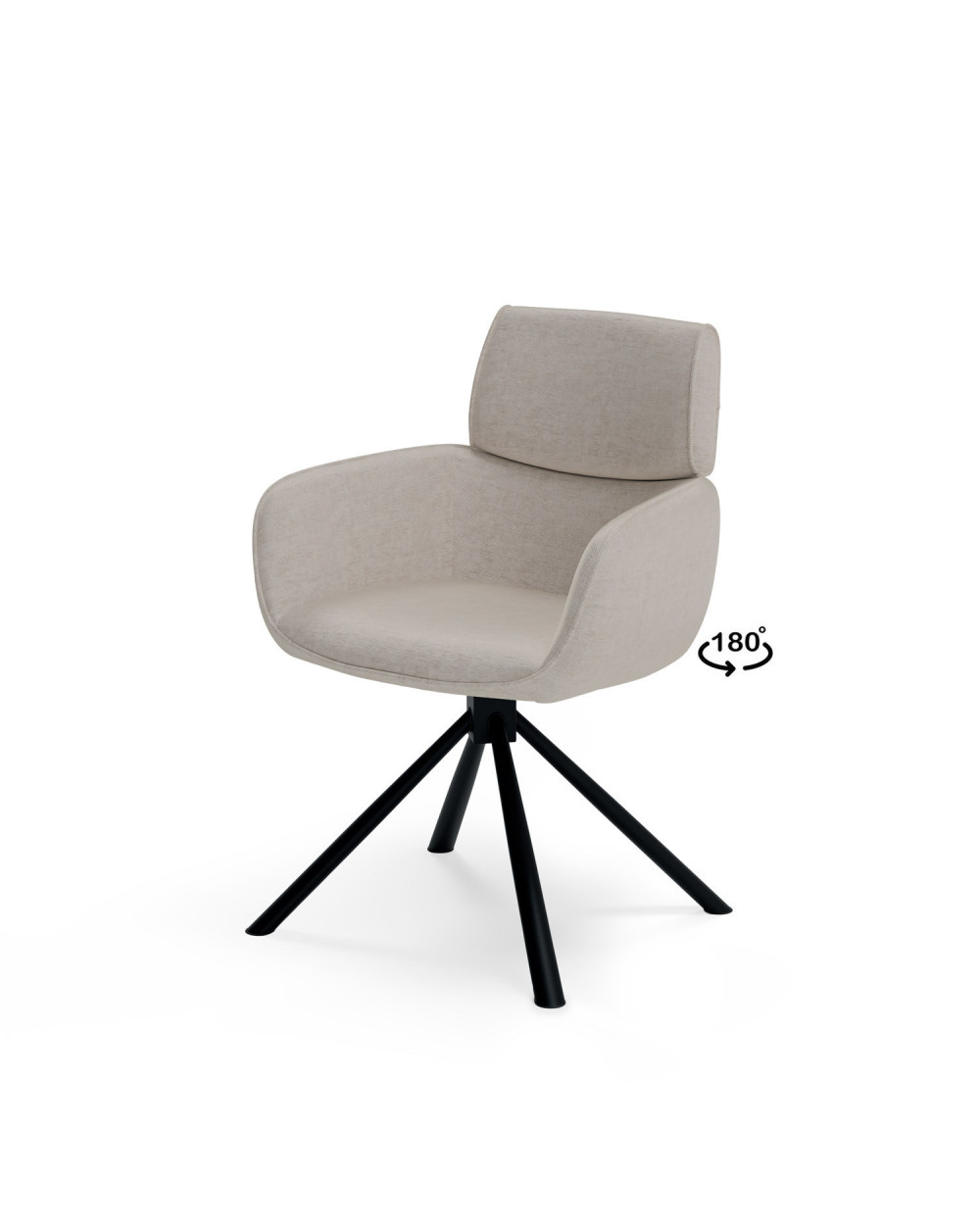 Diane Dining Chair in Beige