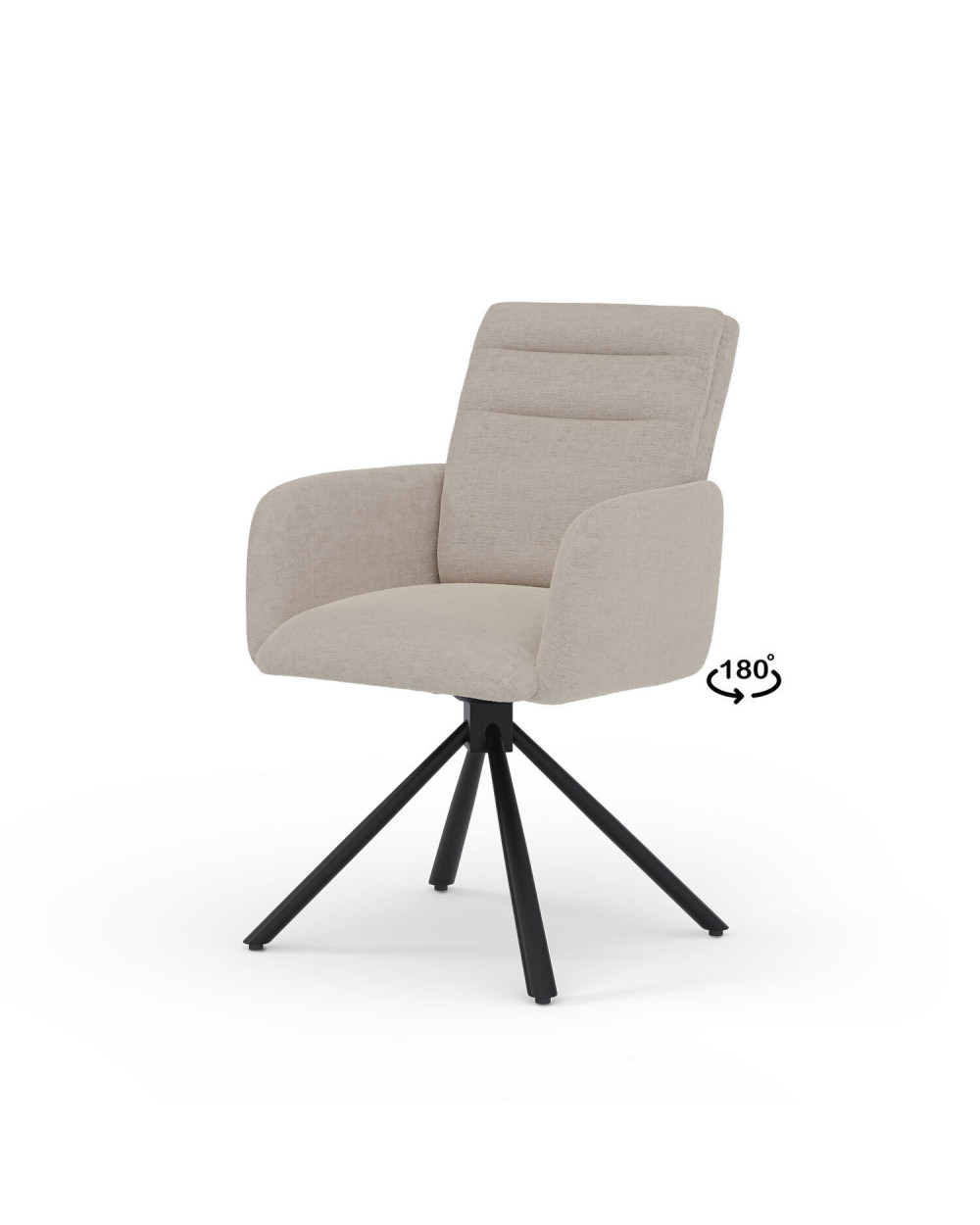 Linda Dining Chair in Beige