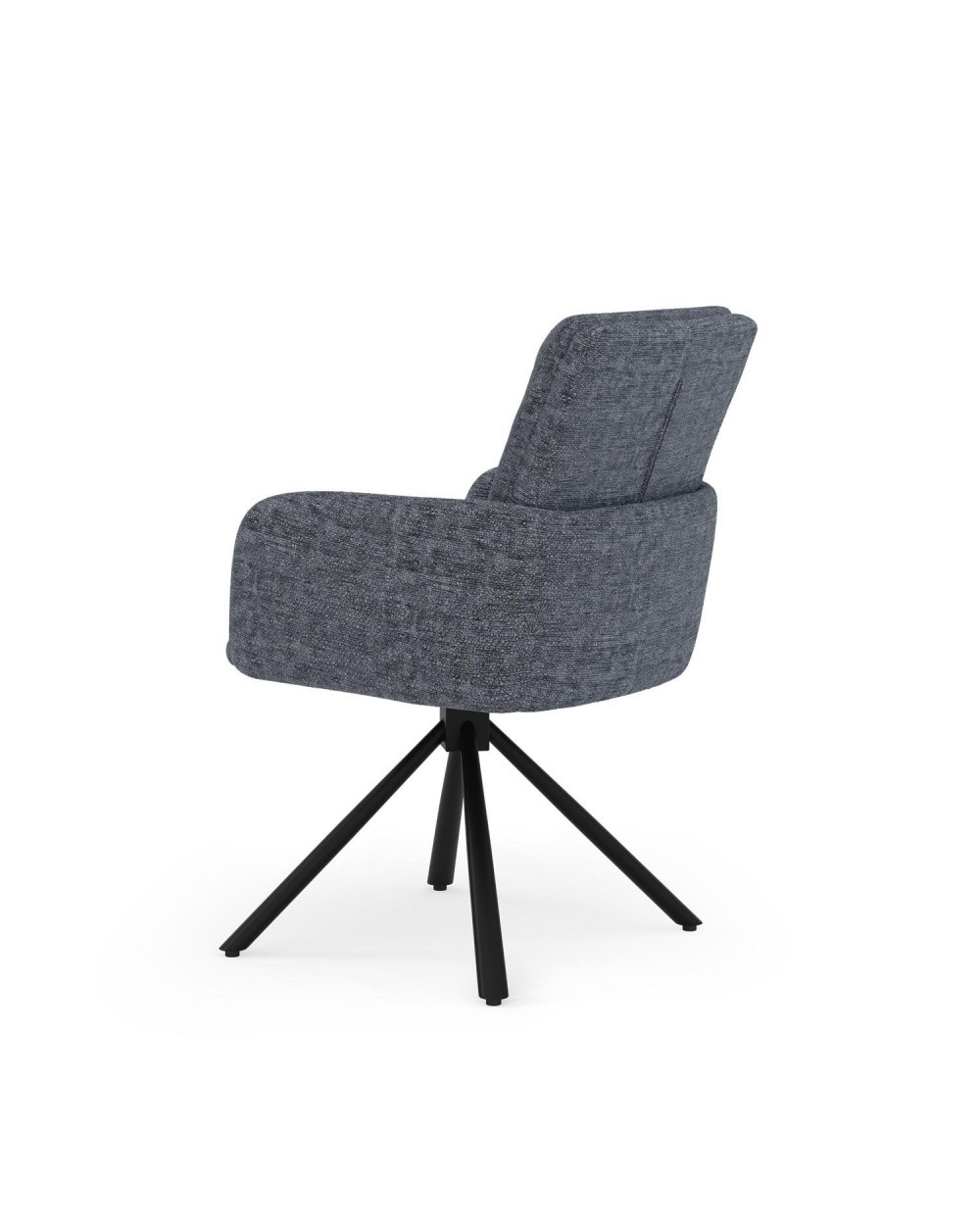 Linda Dining Chair in Dark Grey