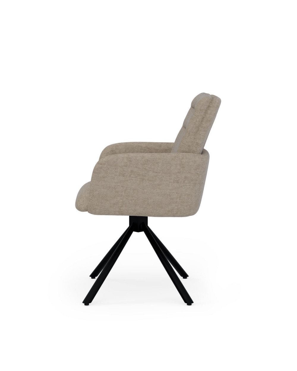 Linda Dining Chair in Taupe