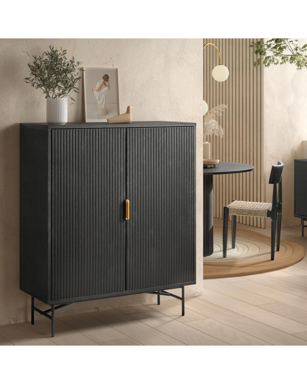 Belisa MC-325 Cabinet Black