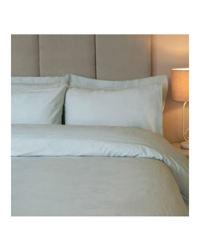 Pair 200TC Egyptian Cotton Pillow Cases Thyme