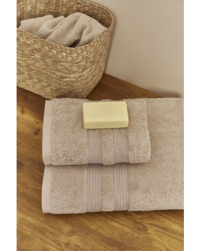 Beige Elegance Towels By Torres Novas