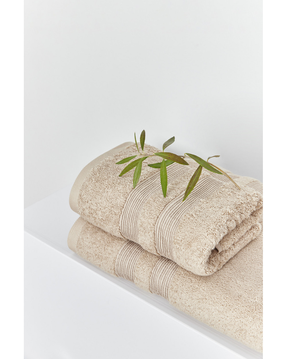 Beige Elegance Towels By Torres Novas
