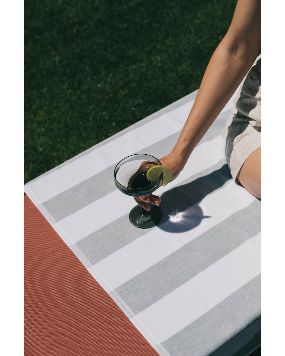 Grey Gibalta Beach Towel By Torres Novas