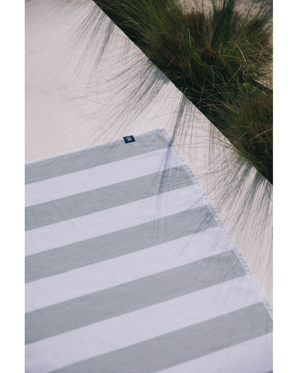 Grey Gibalta Beach Towel By Torres Novas