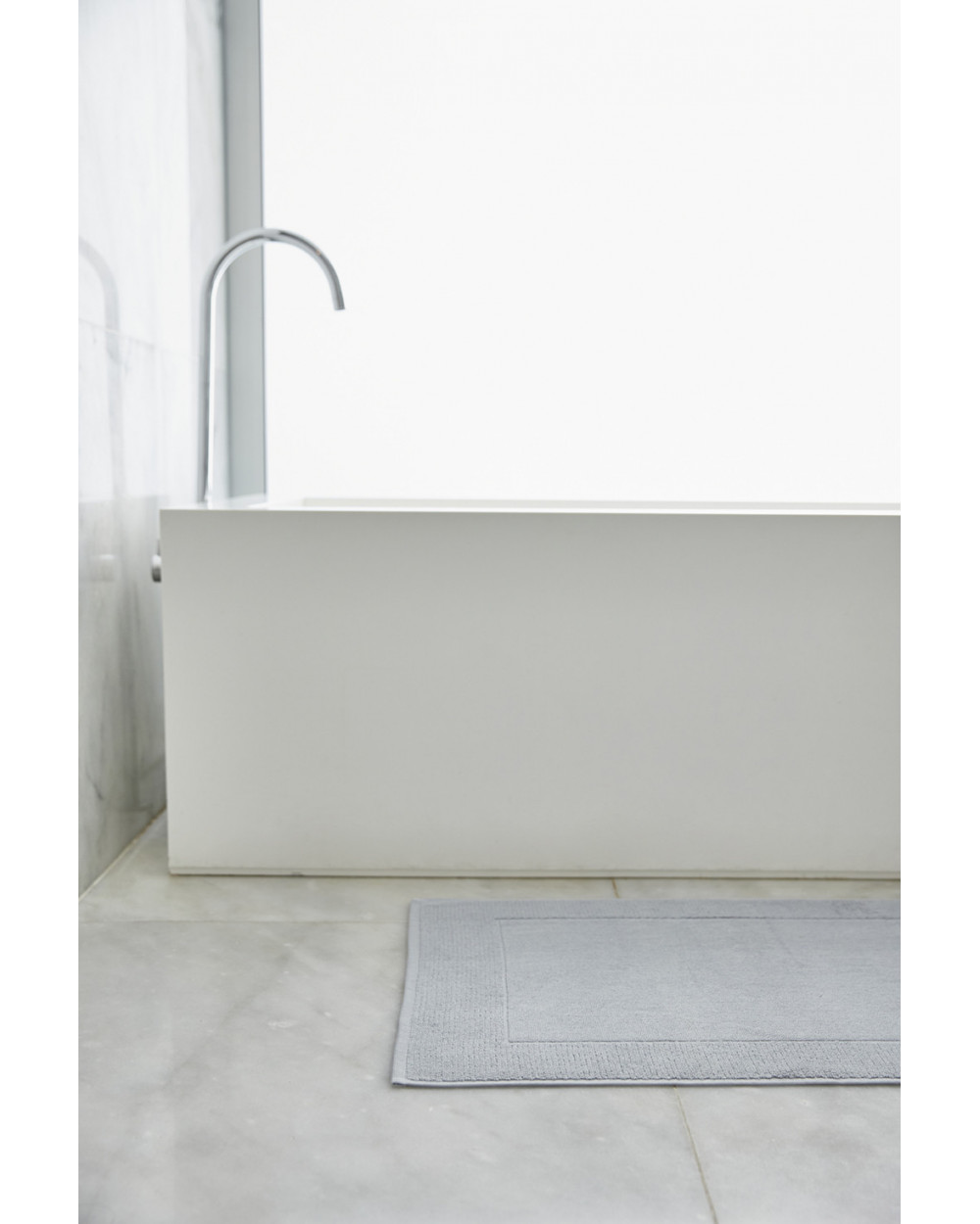 Silver Bath Mat By Torres Novas