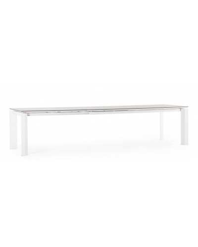 Otavio White Extending Dining Table