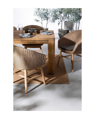 Maverick Teak Dining Table 200x100cm