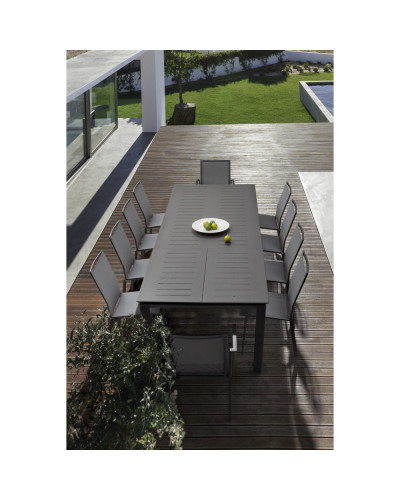 Konnor Charcoal 200/300cm Extending Table