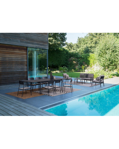 Nebula Antracite Extending Table