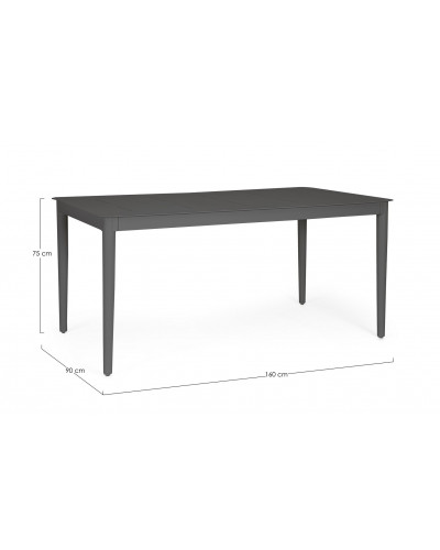 Nebula Antracite Dining Table