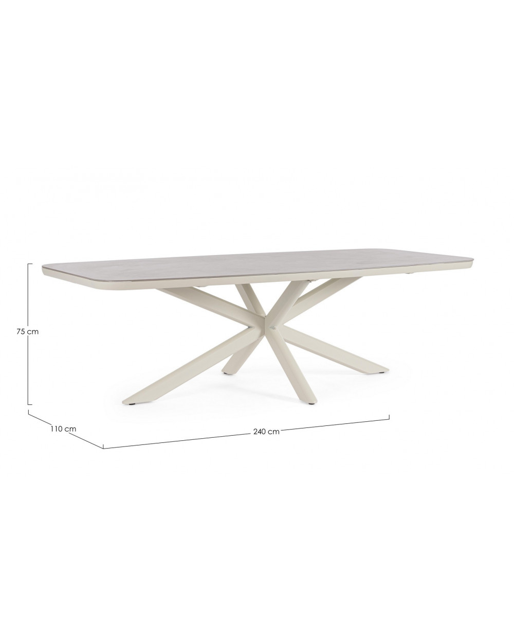 Isacco Pelican Dining Table