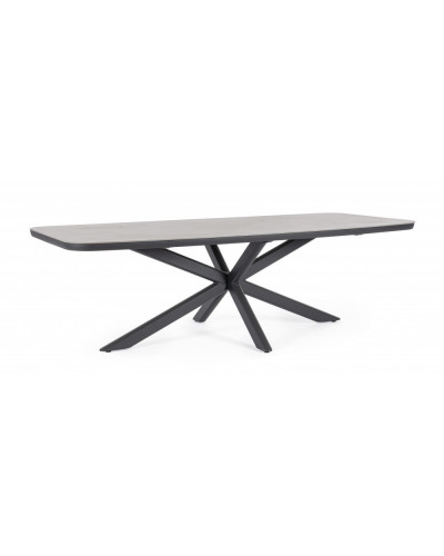 Isacco Charcoal Dining Table