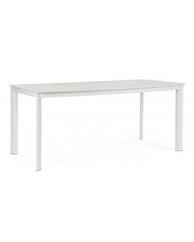 Alcora White Dining Table