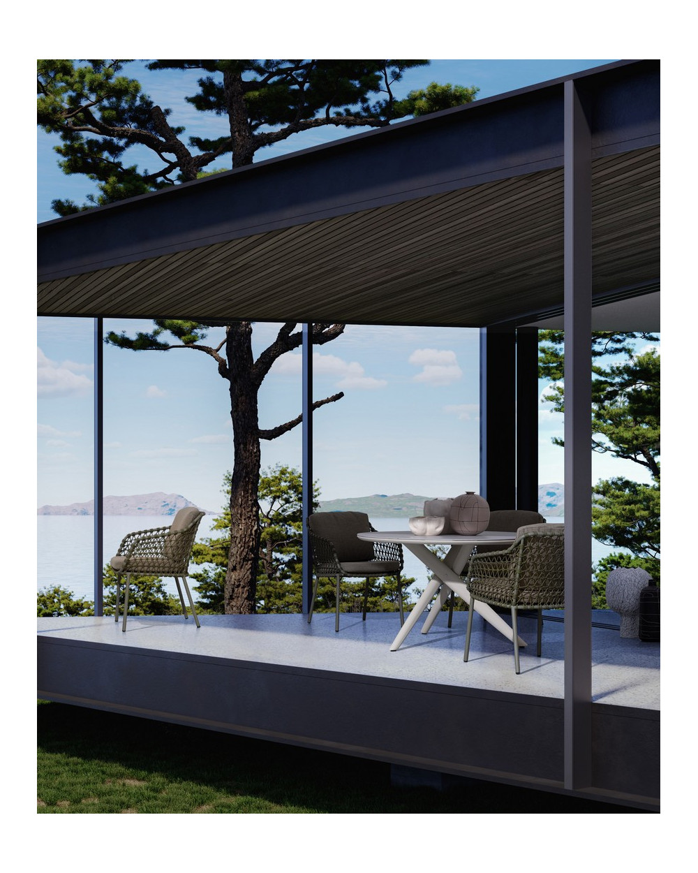 Julian Pelican Dining Table