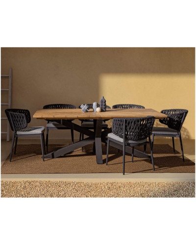 Noelia Antracite Dining Chair