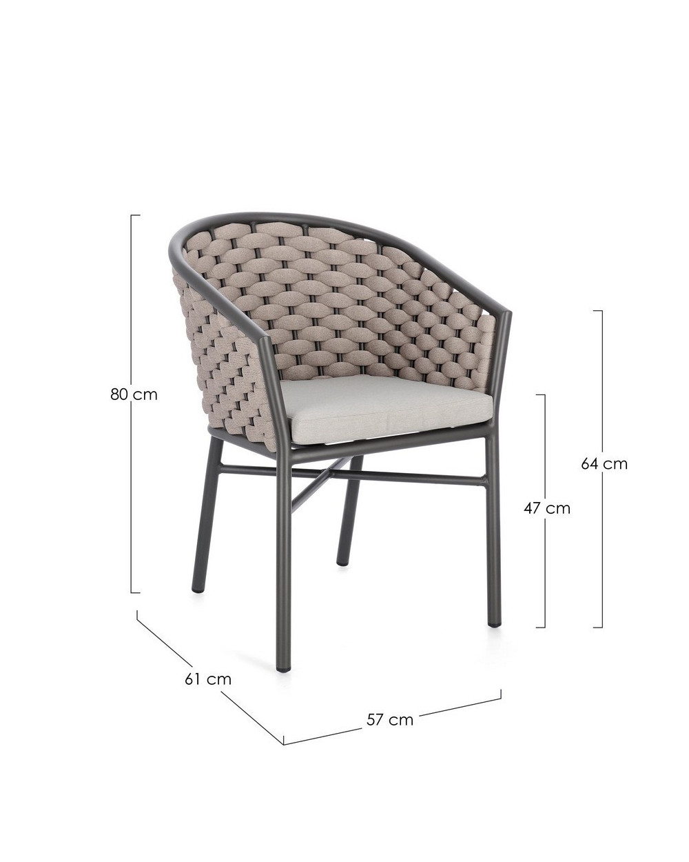 Margalida Khaki Dining Chair