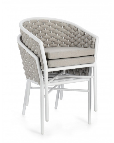 Margalida White Dining Chair