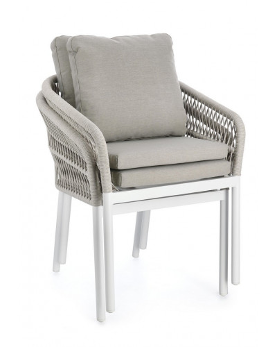 Galdana White Dining Chair