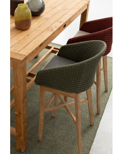 Coachella Green Bar Stool