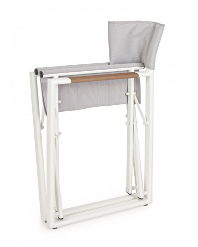 Lagun White Directors Chair