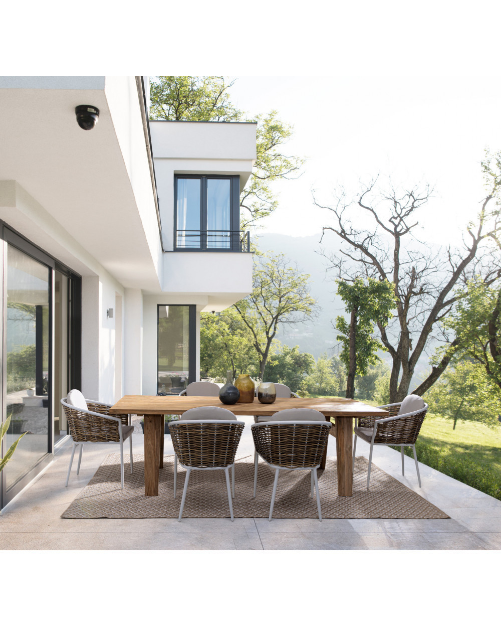 Maribela White Dining Chair