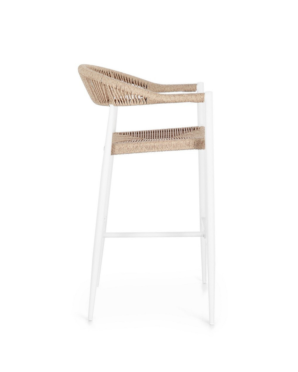 Jandia White Bar Stool