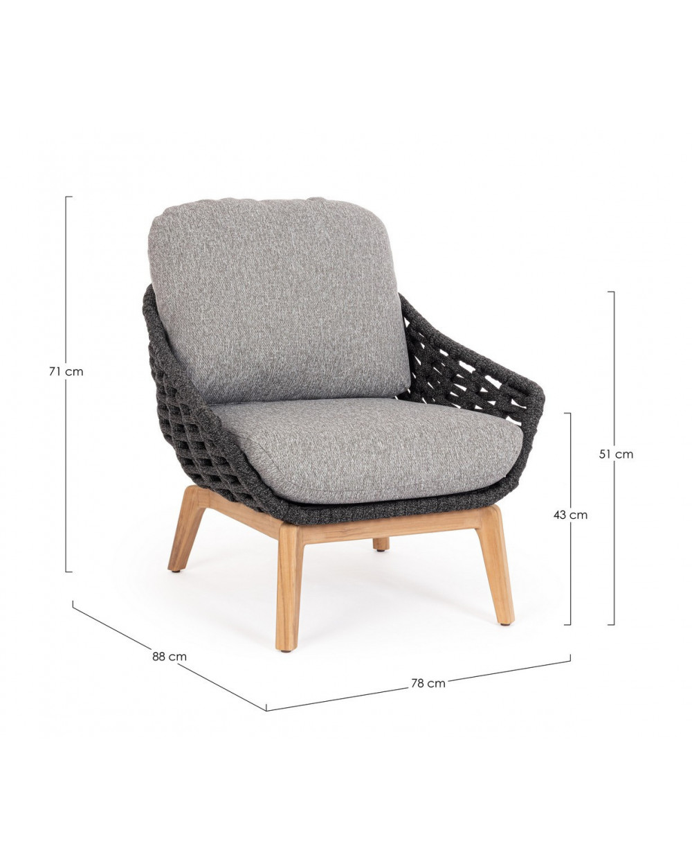 Tamires Antracite Sofa Set