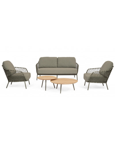 Ivissa Green Sofa Set