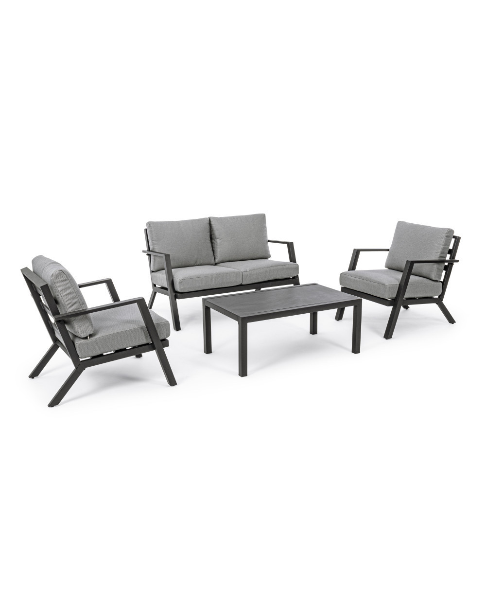 Harley Antracite Sofa Set
