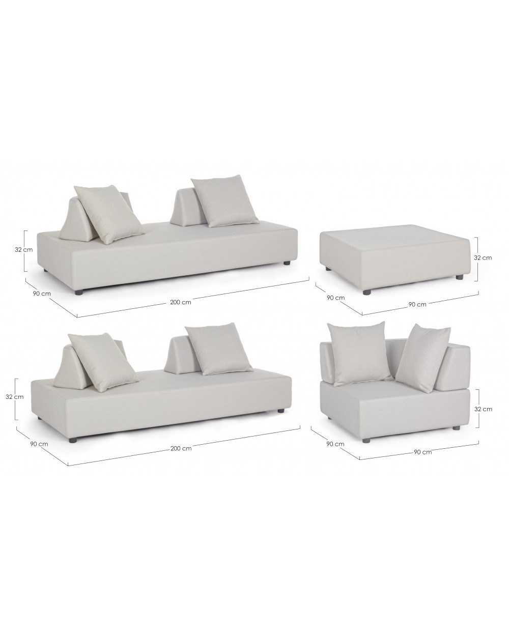 Piper Sand Corner Sofa