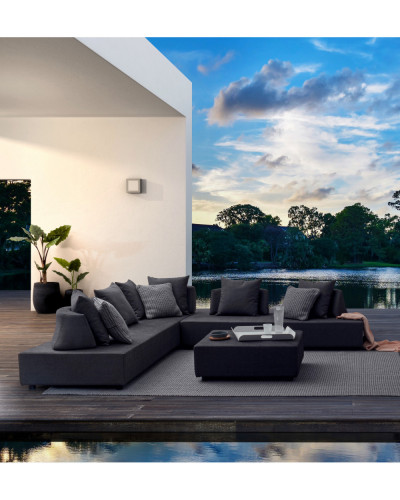 Piper Antracite Corner Sofa