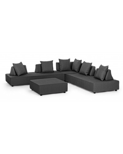 Piper Antracite Corner Sofa
