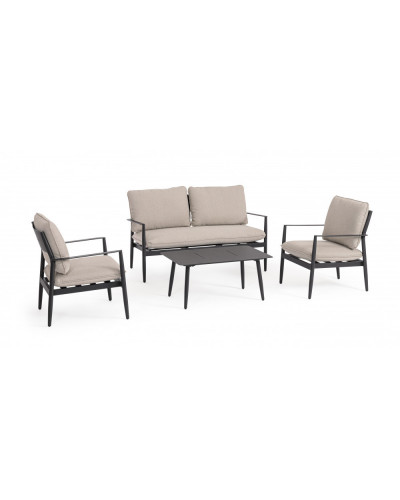 Nebula Antracite Sofa Set
