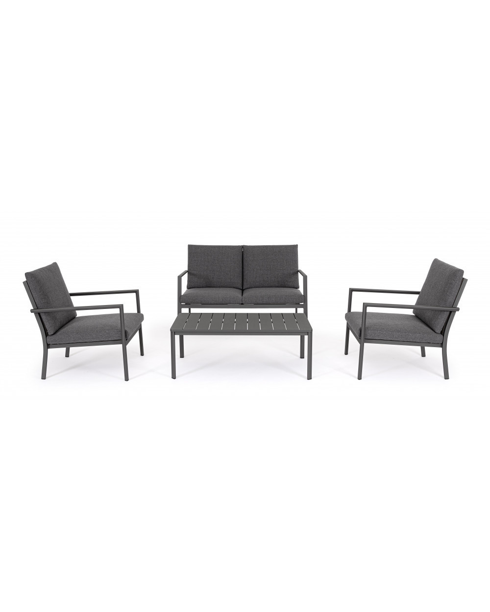 Konnor Antracite Sofa Set