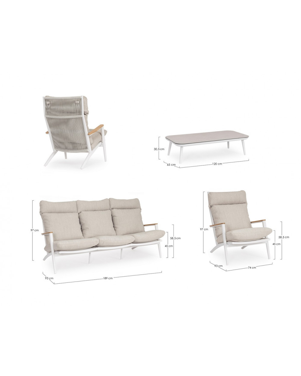 Ibisco Sofa Set