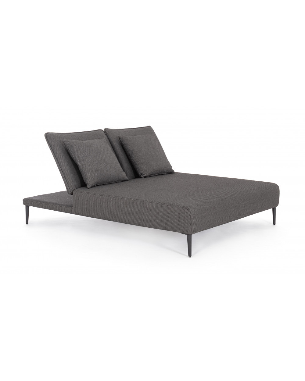 Viper Antracite Double Sunbed