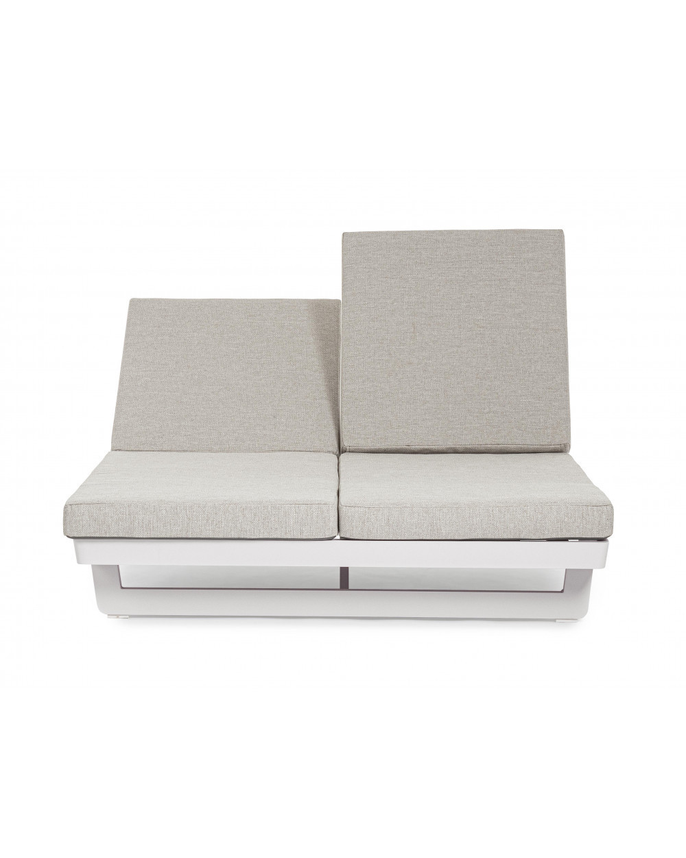 Infinity White Double Sunbed