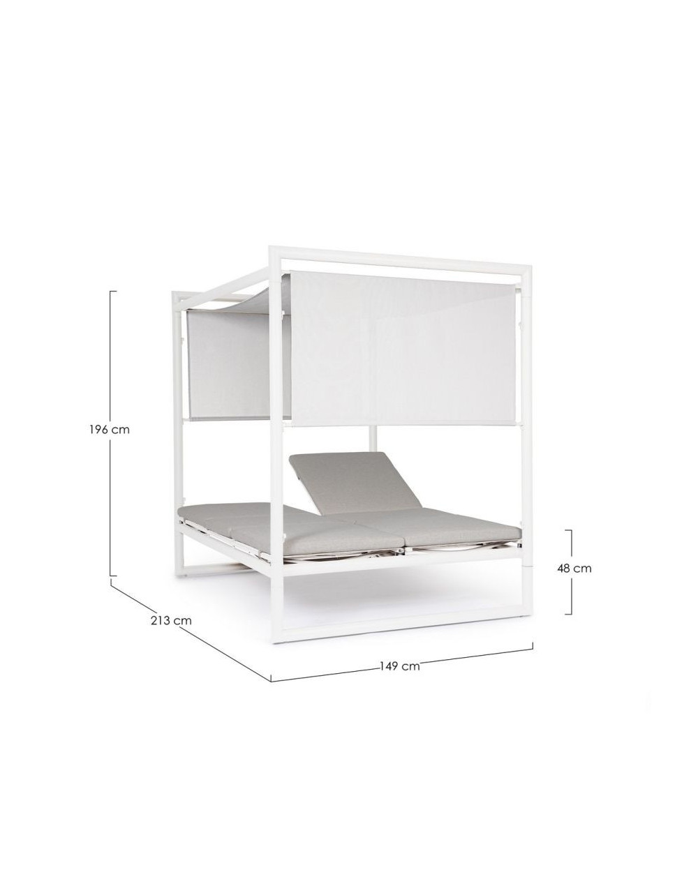 Konnor White Daybed