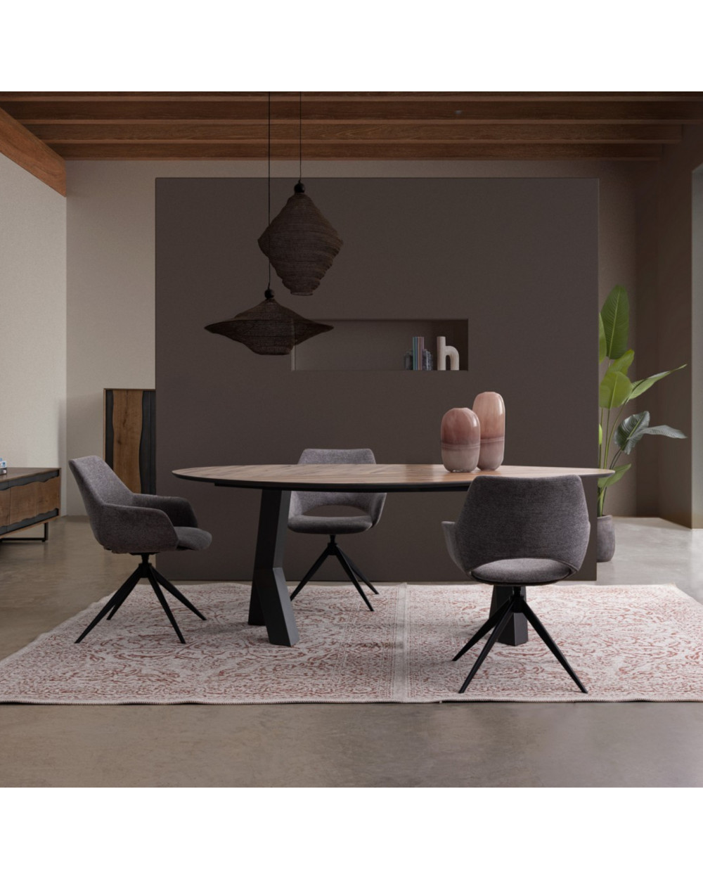 Vivian Grey Dining Chair