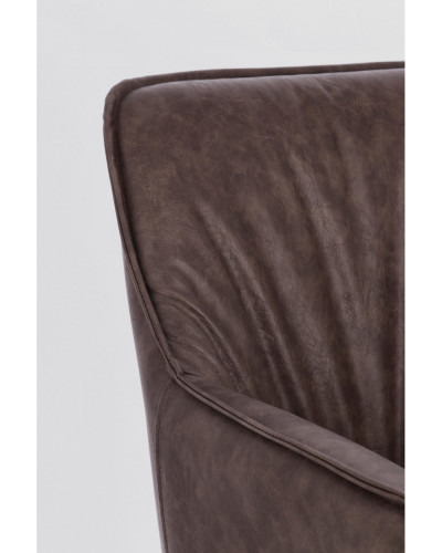 Breval Dark Brown Dining Chair