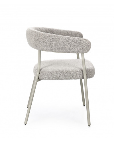 Giaele Beige Dining Chair