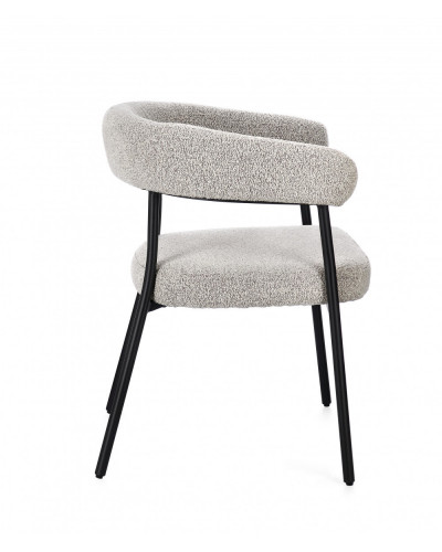 Giaele Black Dining Chair