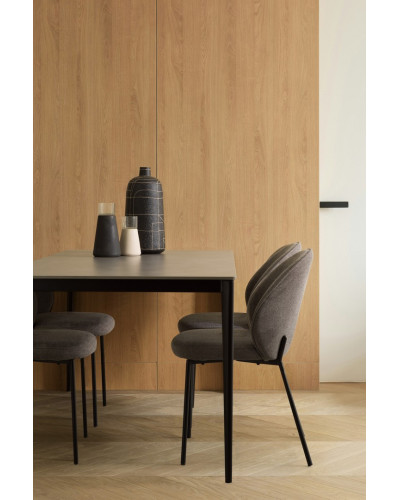Reija Black Dining Table