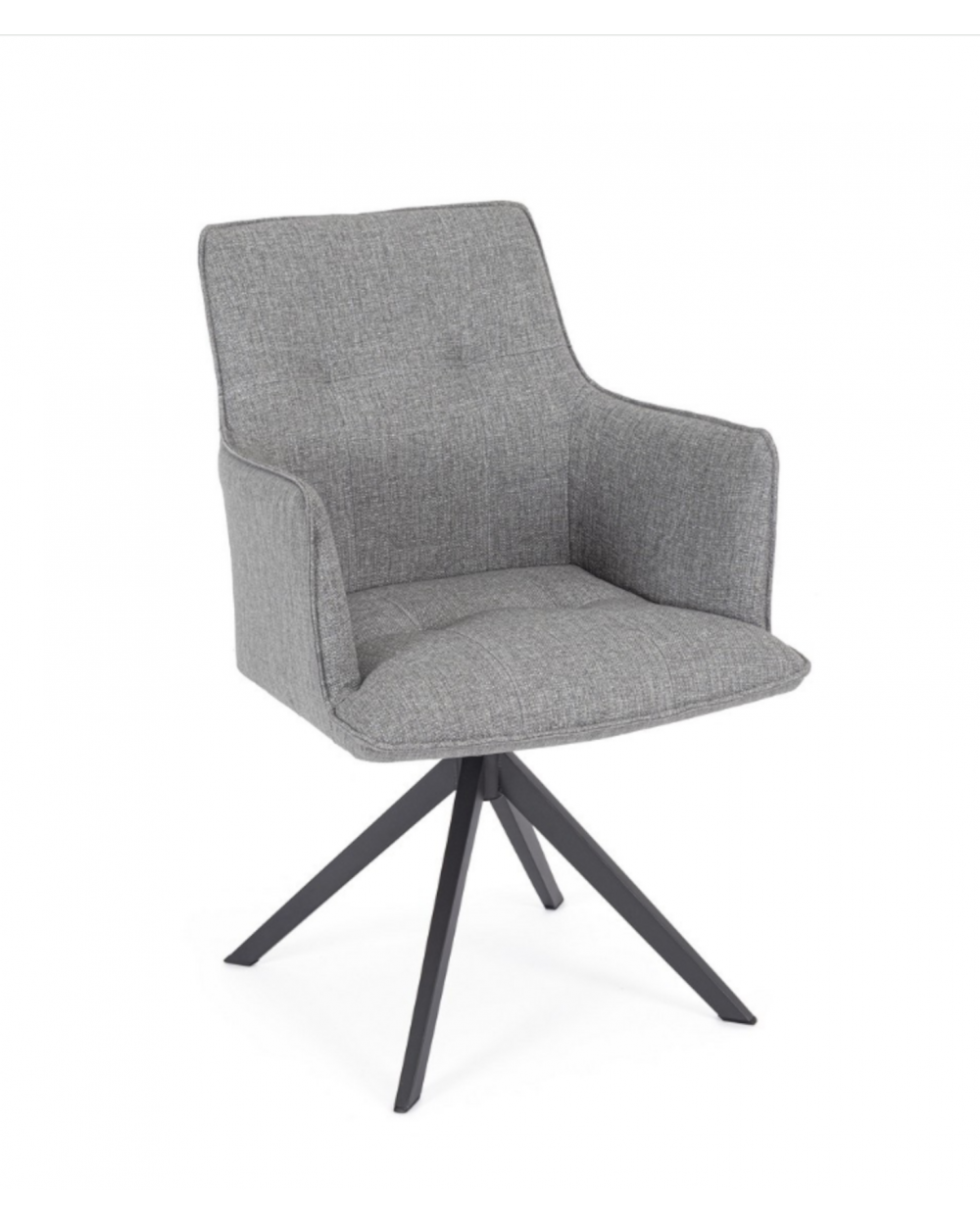 Skagen Charcoal Swivel Chair