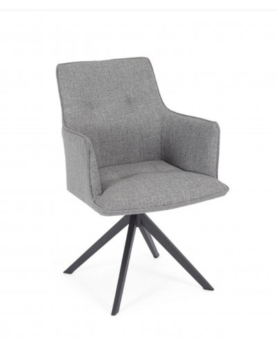 Skagen Charcoal Swivel Chair