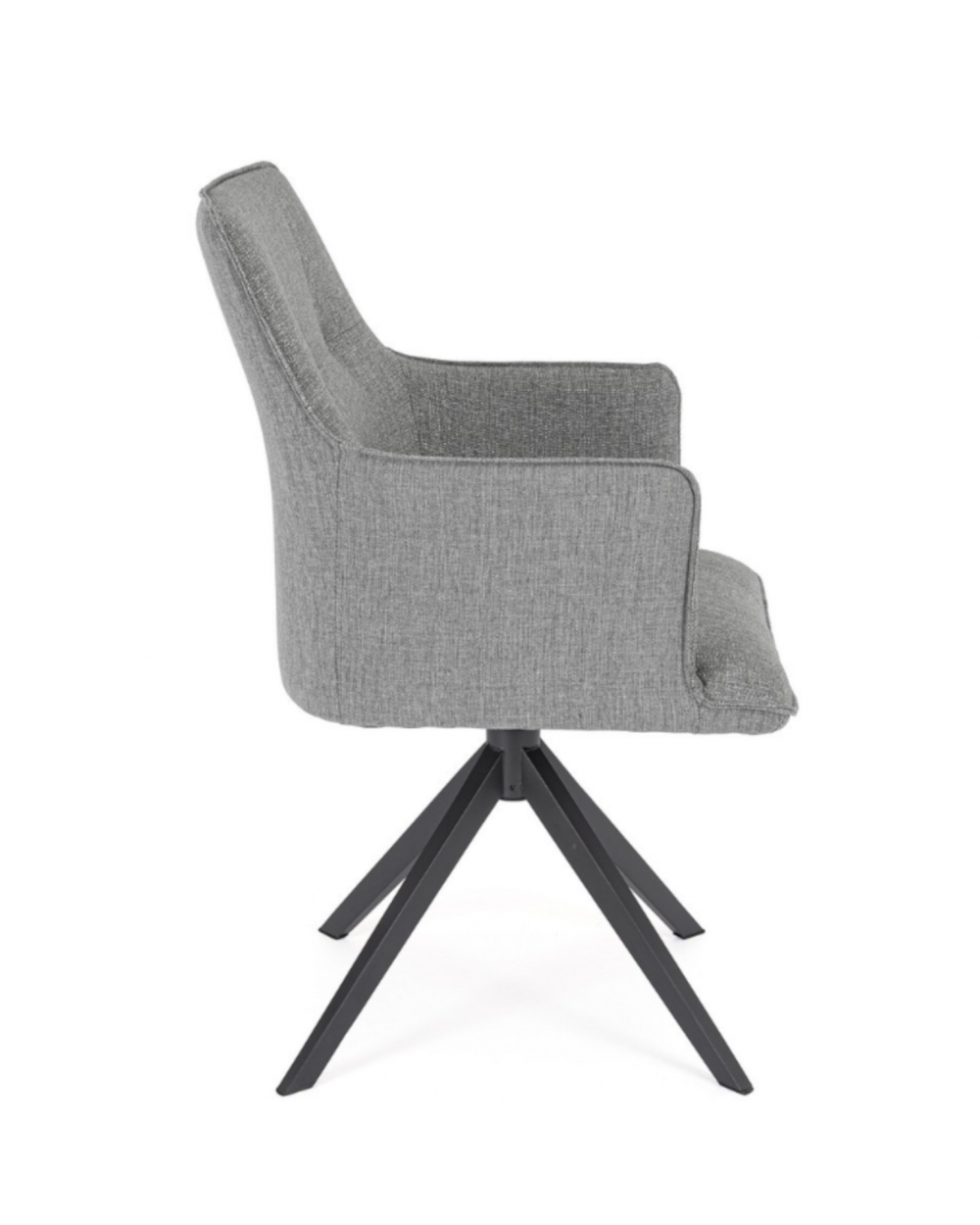 Skagen Charcoal Swivel Chair