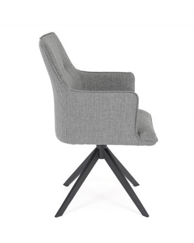 Skagen Charcoal Swivel Chair