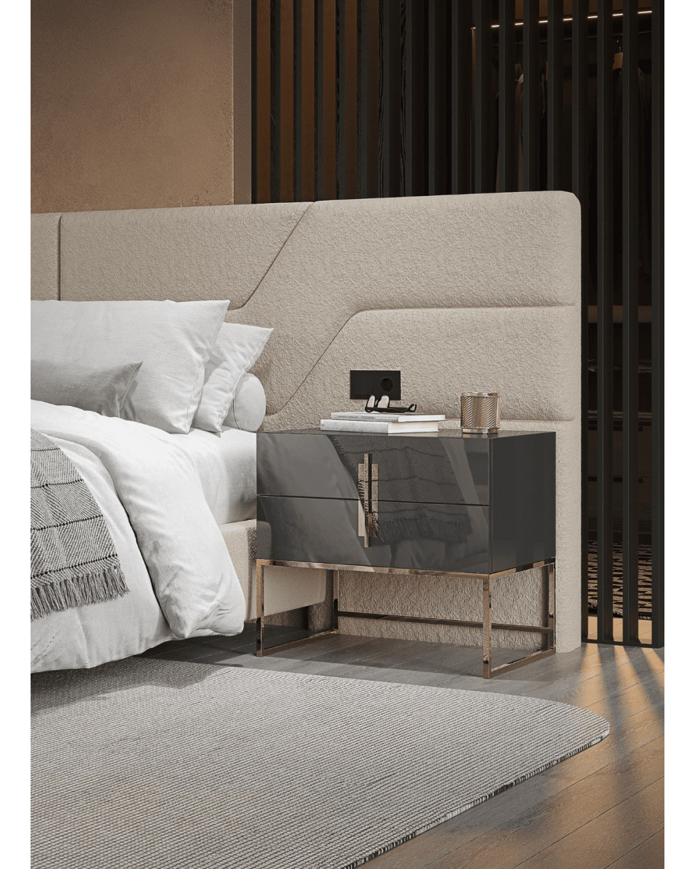 Dharmi Bedside Table